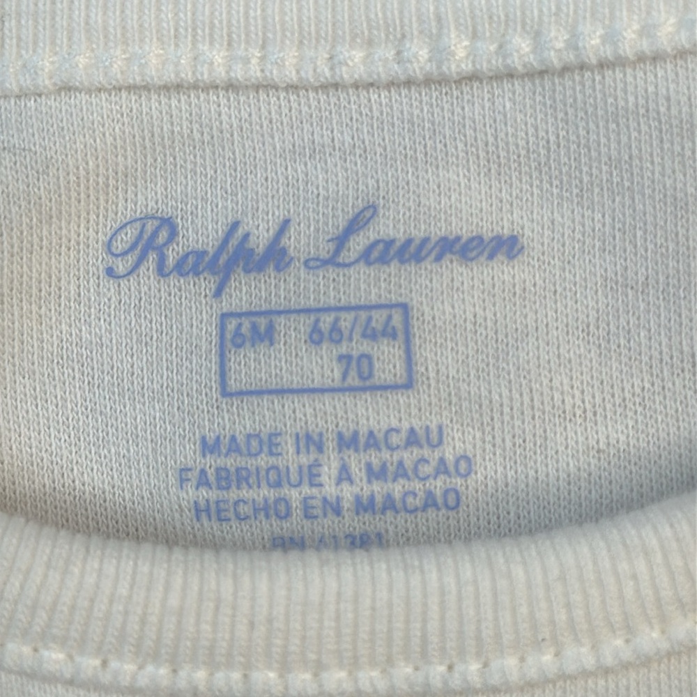Ralph Lauren Polo Bear Cotton Bodysuit 2-pack - Picture 12 of 16